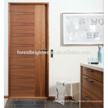 Veneered flush panel custom interior door